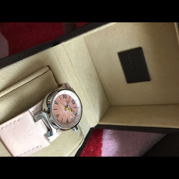 Authentic Louis Vuitton tambour vernis watch - Picture 4 of 8
